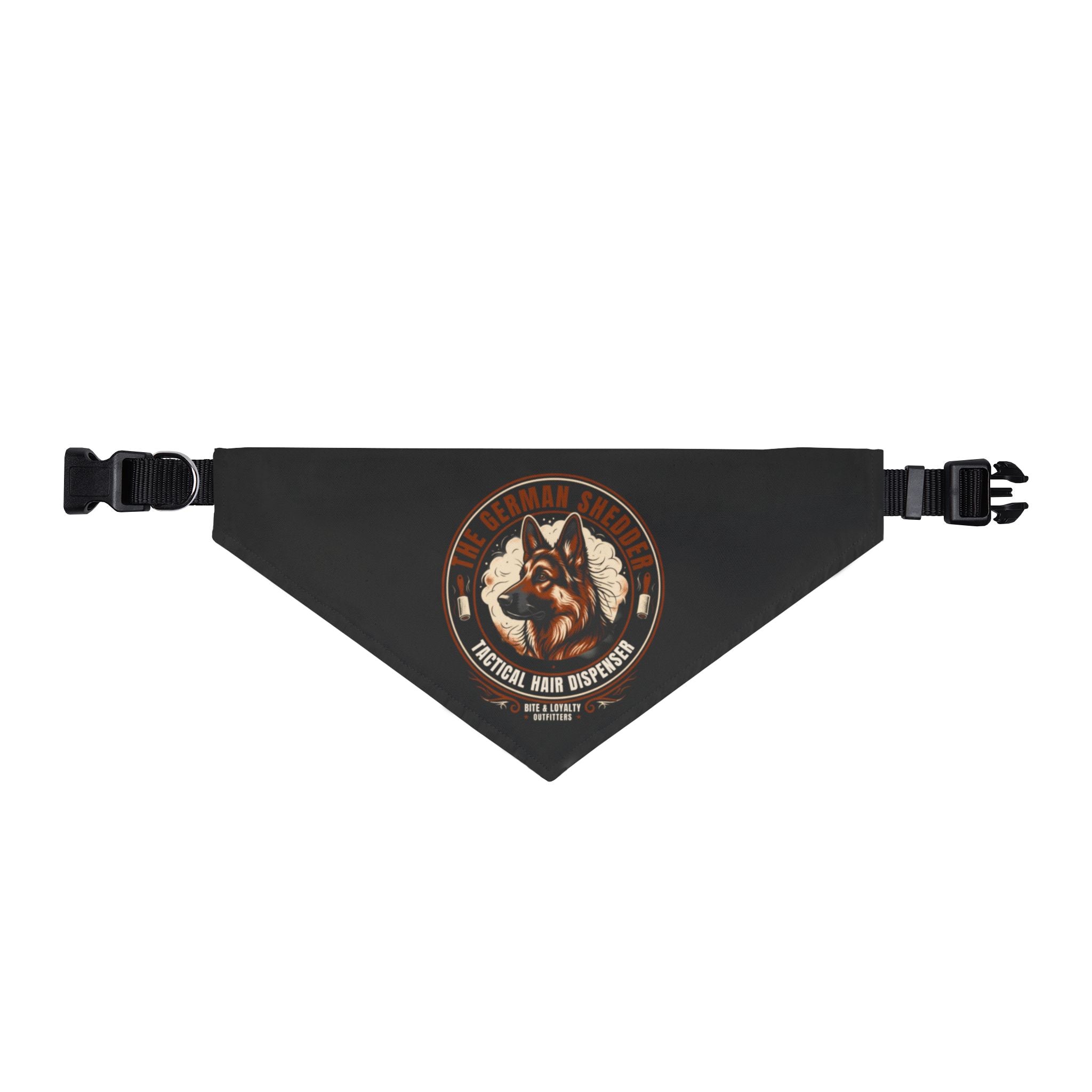 German Shedder Clip On Dog Bandana