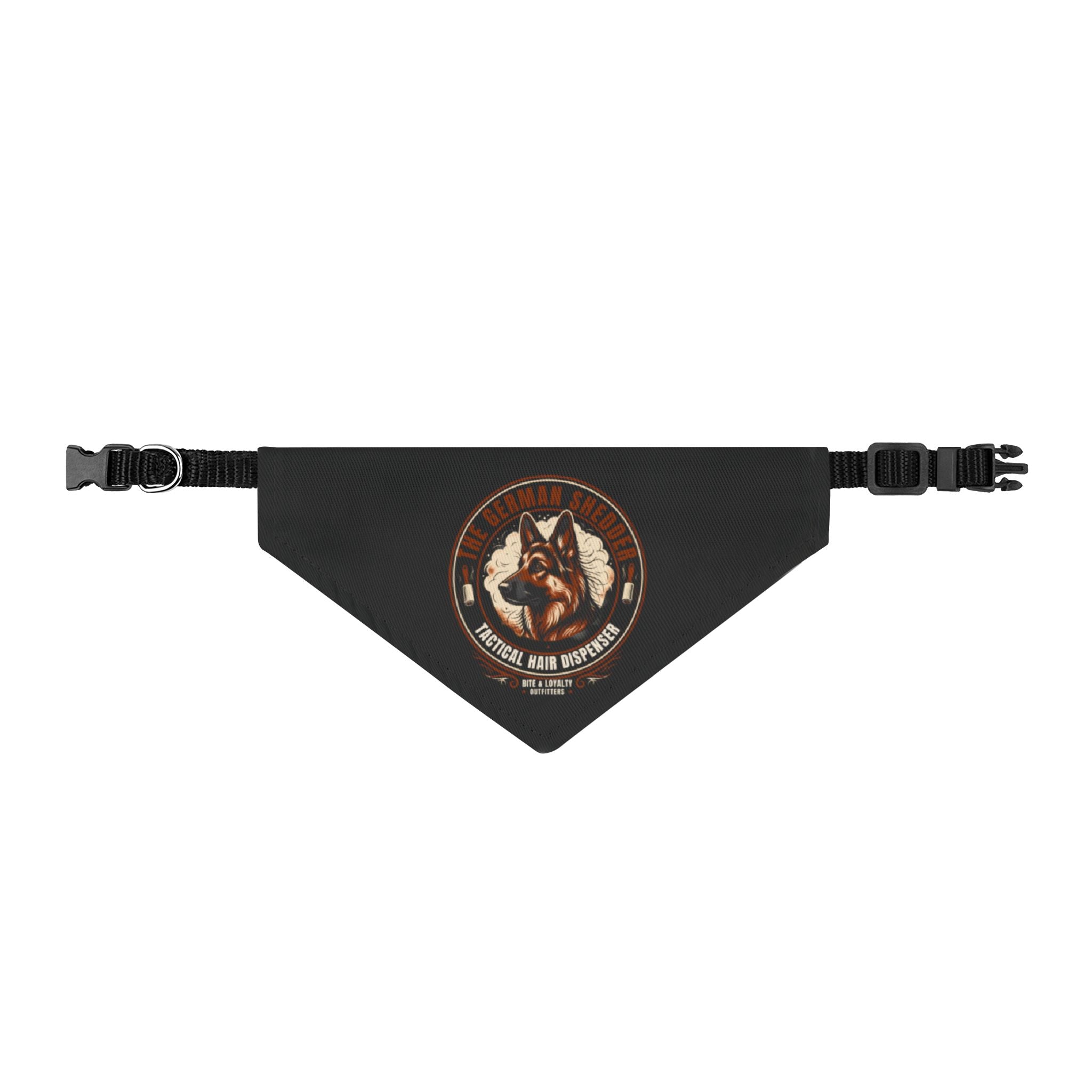 German Shedder Clip On Dog Bandana