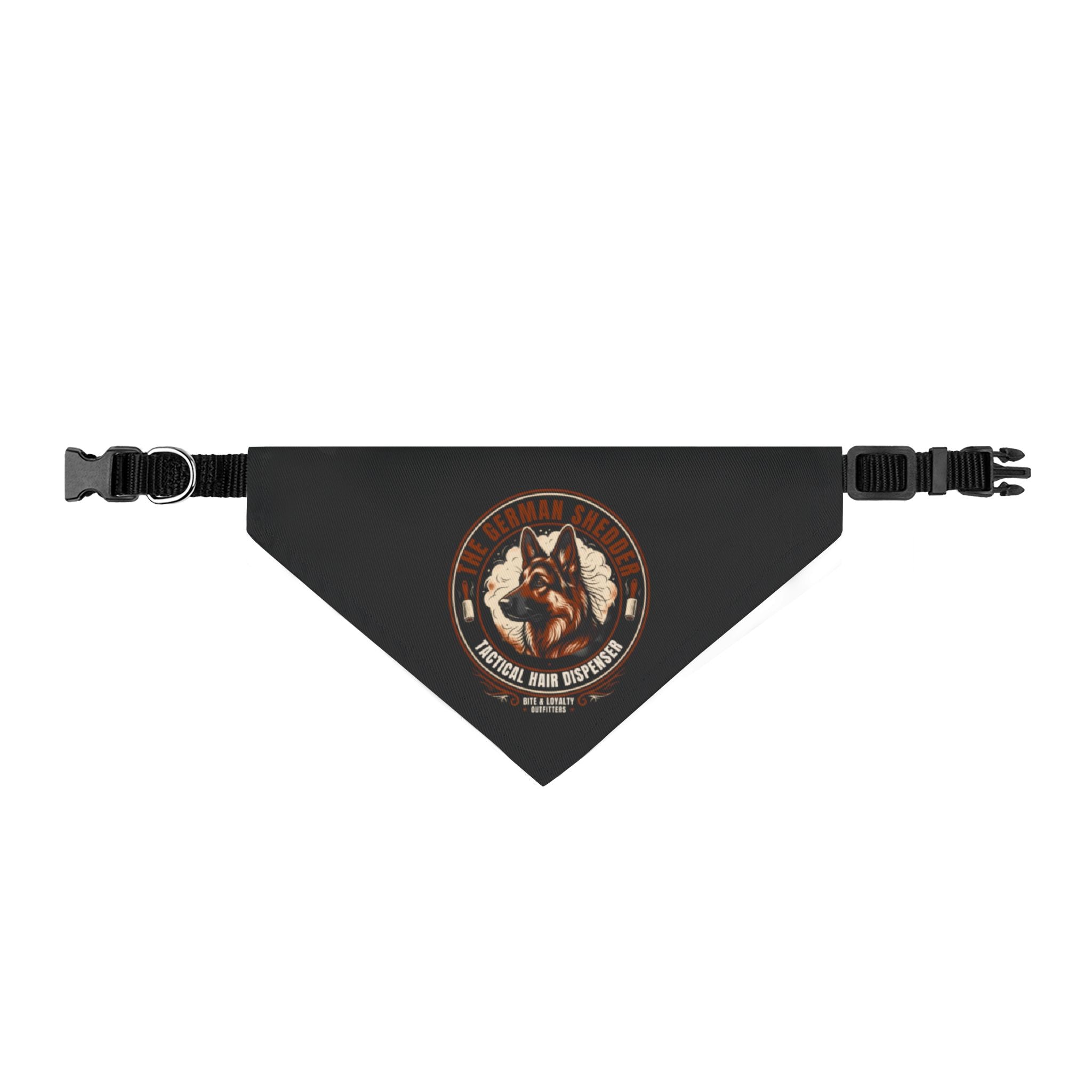 German Shedder Clip On Dog Bandana